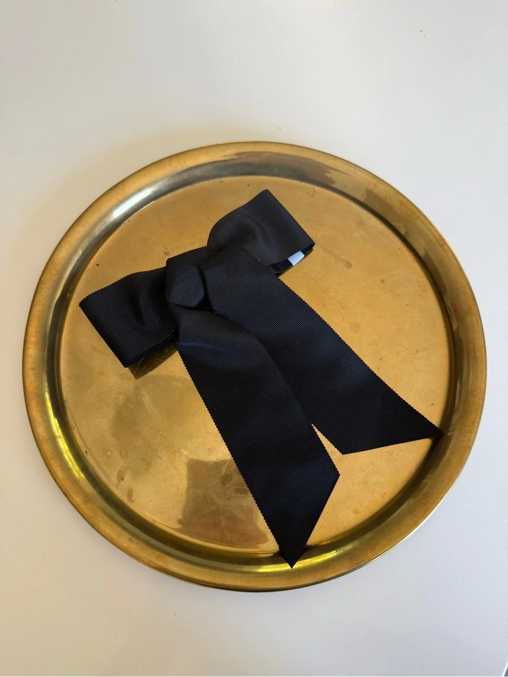 Hill House Black Grosgrain Ribbon Hair Bow